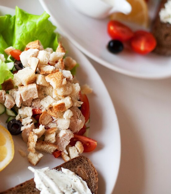 Traditionele Caesarsalade