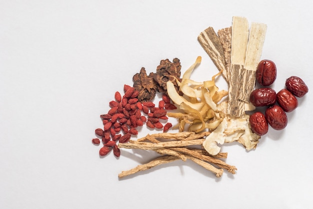 Traditionele Chinese kruiden gebruikt in alternatieve kruidengeneeskunde