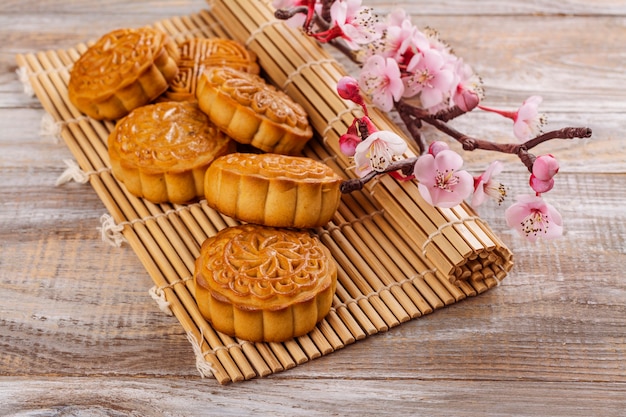 Traditionele Chinese mooncakes