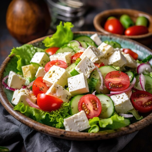 traditionele Griekse salade