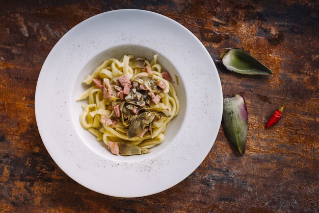 Traditionele huisgemaakte pasta