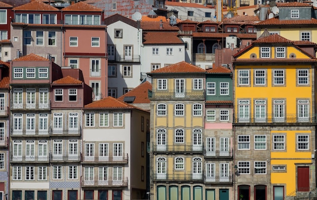 Traditionele huizen van Porto Portugal