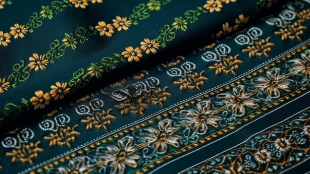 Traditionele Ierse stof met patroon