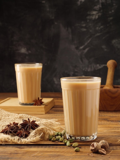 Traditionele Indiase masala chai