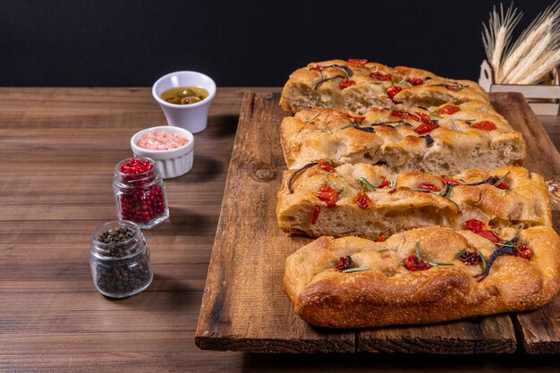 Traditionele Italiaanse Focaccia