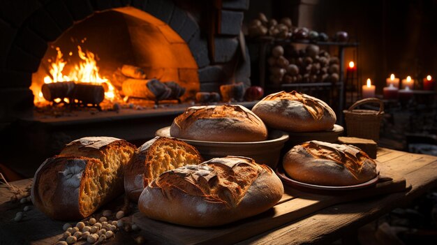 traditionele Italiaanse keuken traditionele Italiaanse gerechten op tafel