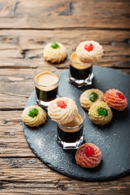 Traditionele Italiaanse koekjes met amandel