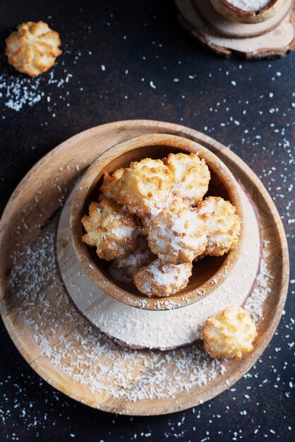 Traditionele Italiaanse koekjes met kokos