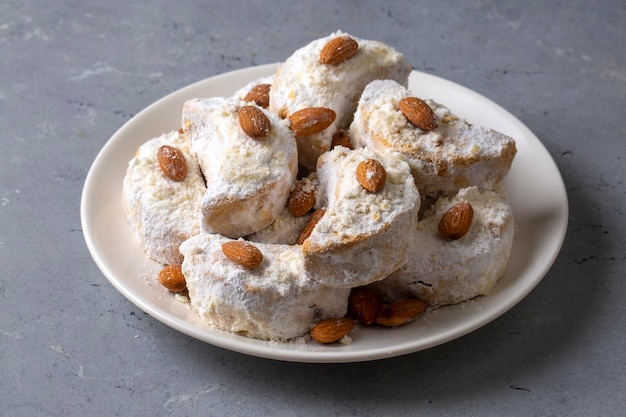 Traditionele Kavala koekjes met amandel