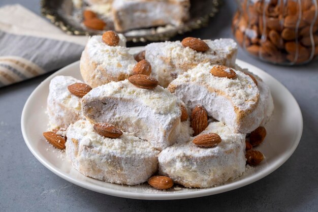 Traditionele Kavala koekjes met amandel