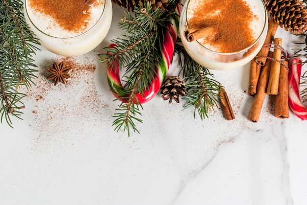 Traditionele kerstdrank Advocaat