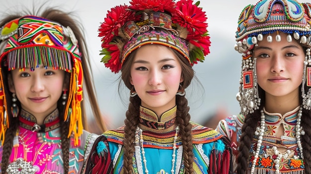 Traditionele kostuums van over de hele wereld