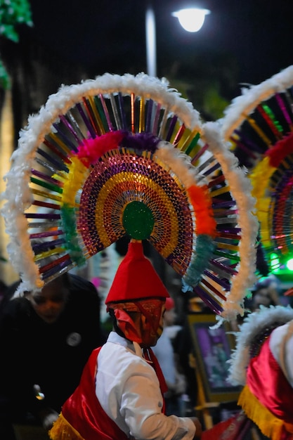 Foto traditionele mexicaanse cultuur bailes folkloricos