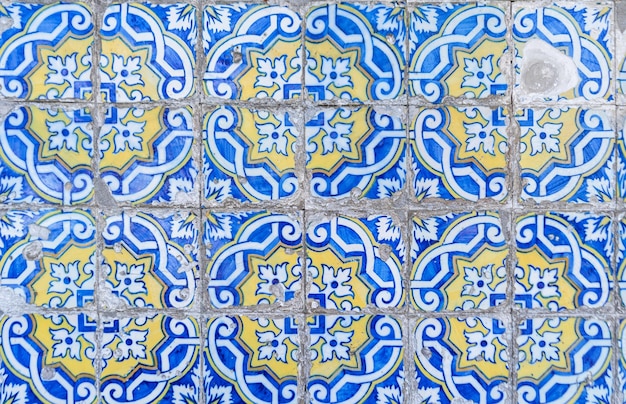 Traditionele Portugese tegel Azulejo