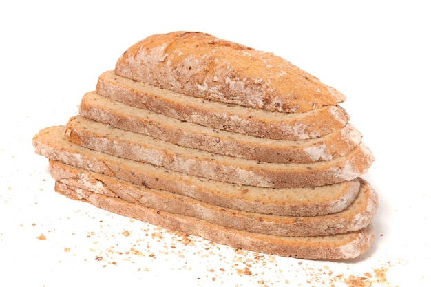 Foto traditionele sneetjes brood