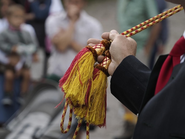 Traditionele Tiroler paradekleding