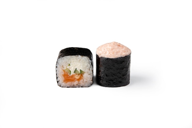 Traditionele verse Japanse sushibroodjes