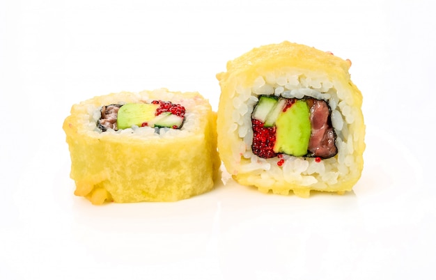 Traditionele verse Japanse sushibroodjes