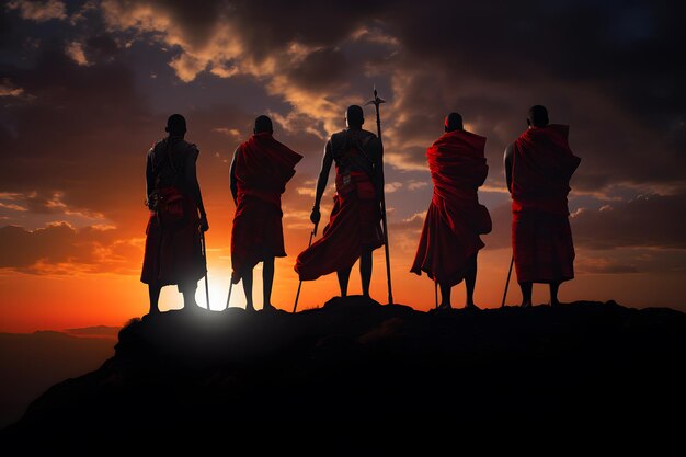 Traditions of the Masai Mara Shehoutee Clan's Sacred Assembly