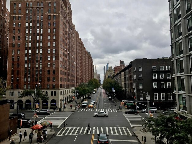 Traffic on city street