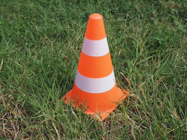 Traffic cone sign