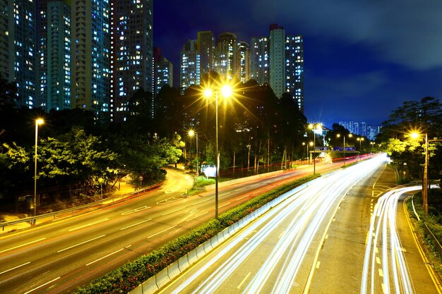 Traffic light on highway