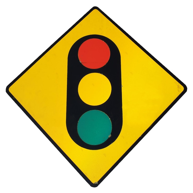 Traffic light sign