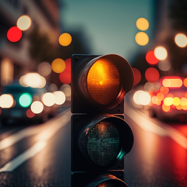 traffic lights on the street illustration images