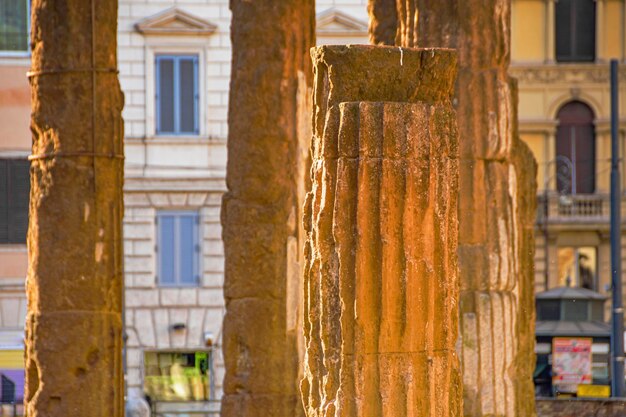 Particolare della colonna traiana a roma