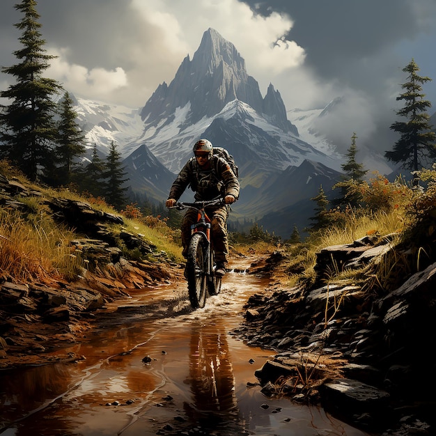 Trail Blazer Mountain Biking Adventure on a Thrilling Course