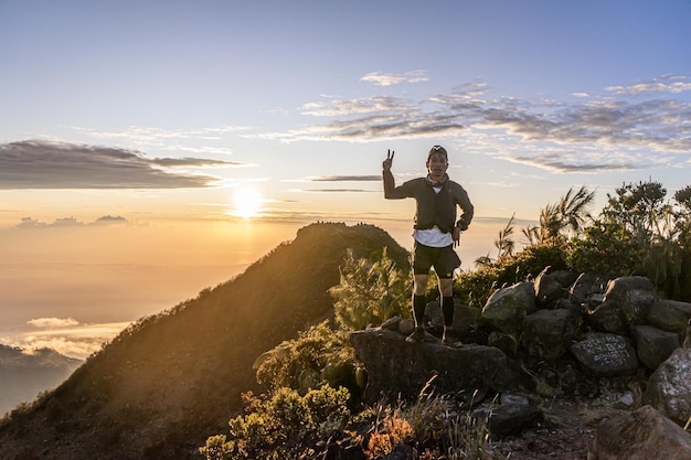 Trail Running Race called mantra116 The most baddass trail race ini indonesia