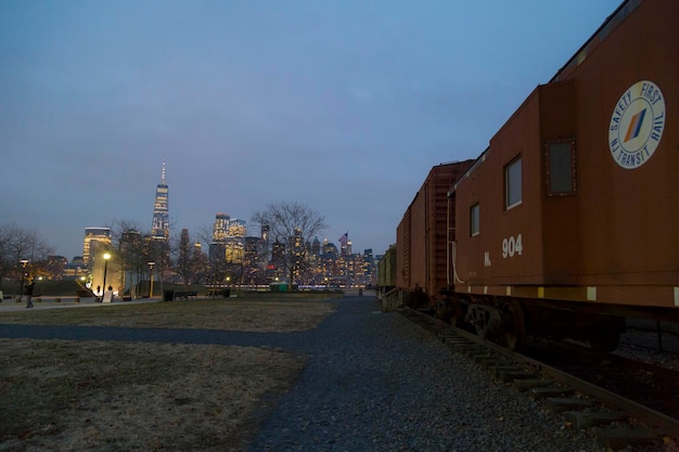 A train car with the number 50 on it