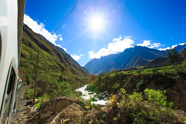 The train to Machu PicchuxAxA