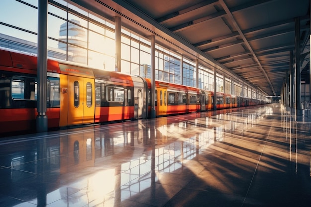 鉄道駅の背景