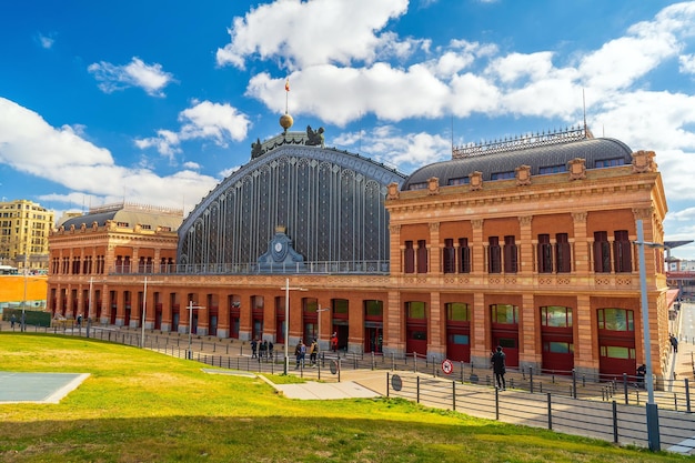 Train station in downtown Madrid