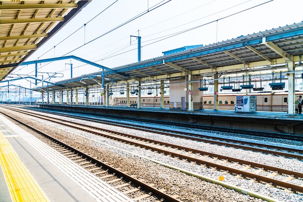 Train and subway station in japan is the popular transportation