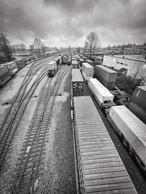 Foto trasporto ferroviario