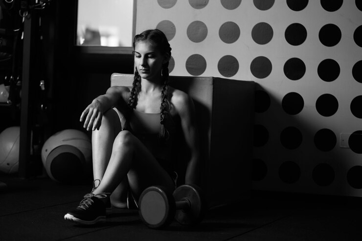 Trainen bij de sportschool