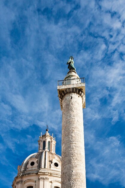 Colonna traiana in campidoglio roma