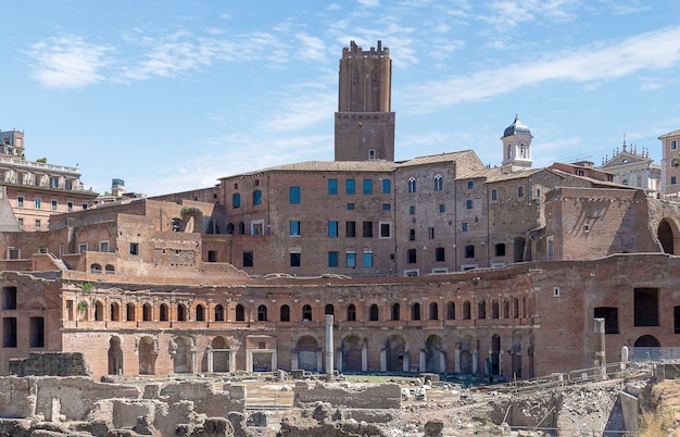 Trajans Market at the Imperial Forum of Rome