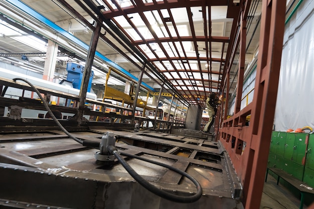 Tram production manufacture