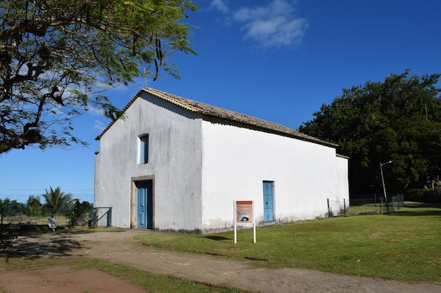 Trancoso, bahia, brasile - cappella di san benedetto