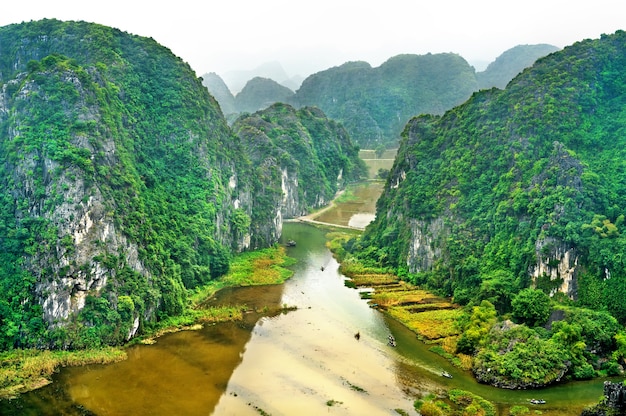 写真 チャンアンの景観景観複合施設。ベトナム