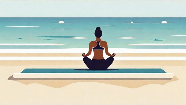 Tranquil Beachside Yoga Sessions