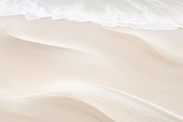 Tranquil Coastal Scene with Rippling Waves