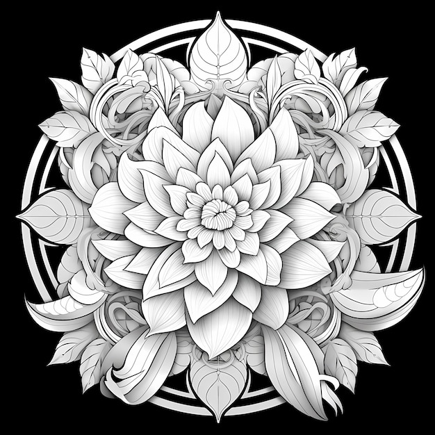 Tranquil Gardens Round Mandala Coloring Book for Mindfulness and Calm