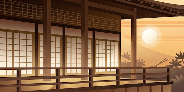Tranquil Japanese Temple