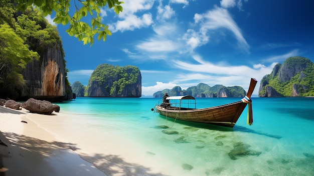 Tranquil Thai Beachscape