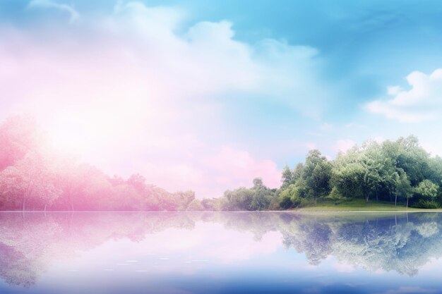 Tranquil Transition gradient background photo