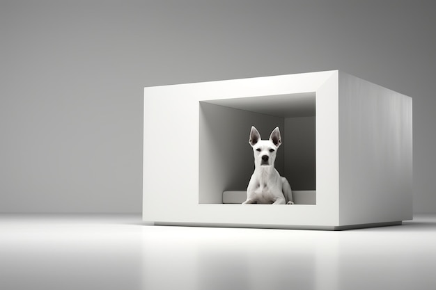 TranquilHaven_MinimalistDogHouse (トランキールヘイブン・ミニマリスト・ドッグハウス)